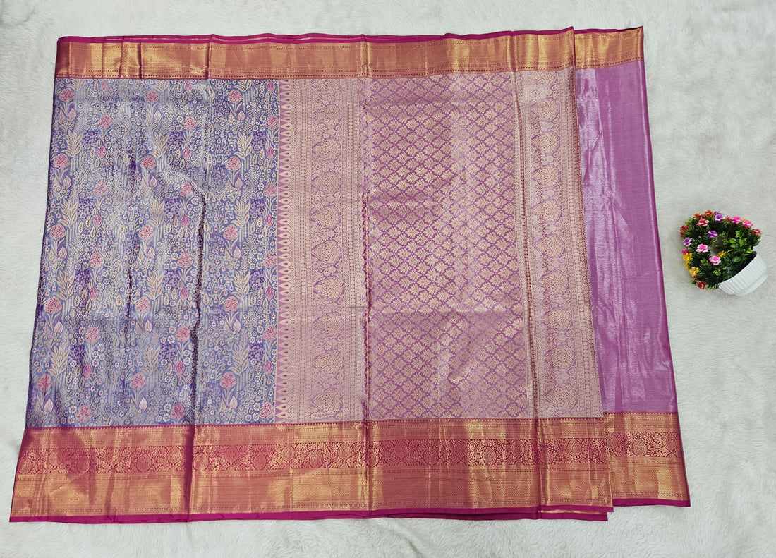 Semi kanchipattu saree