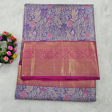 Semi kanchipattu saree
