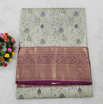 Semi kanchipattu saree