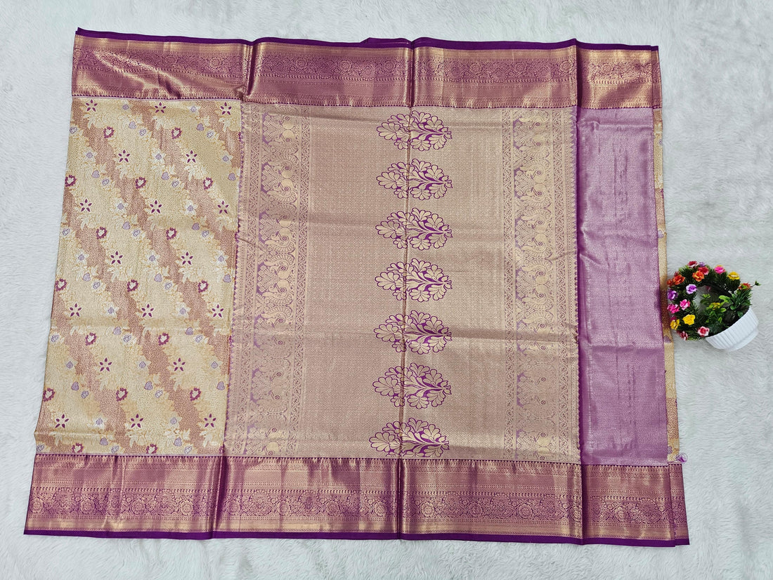 Semi kanchipattu saree
