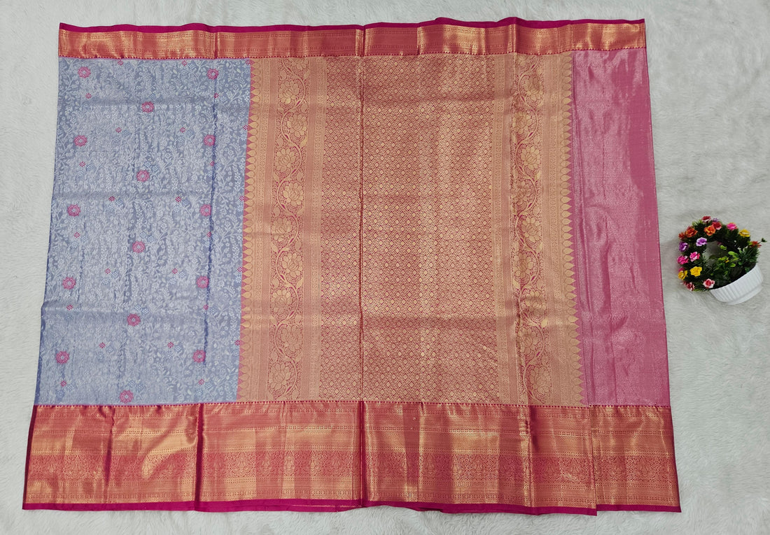 Semi kanchipattu saree