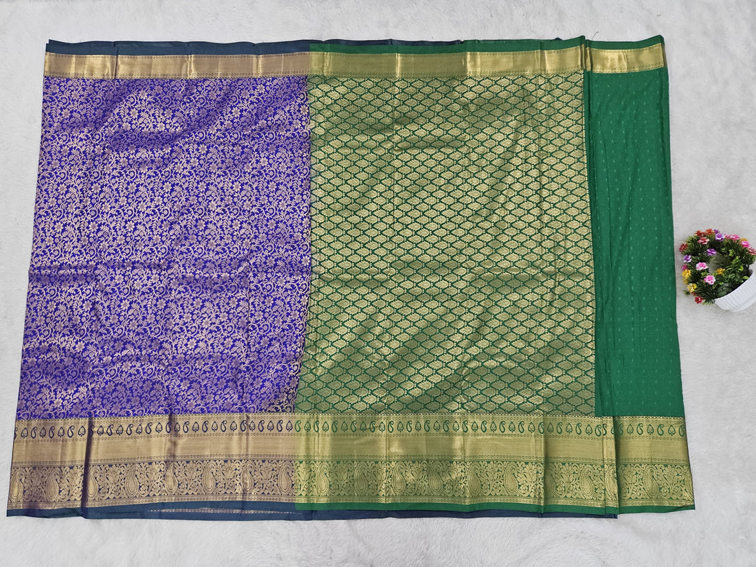 Semi kanchi pattu resham saree
