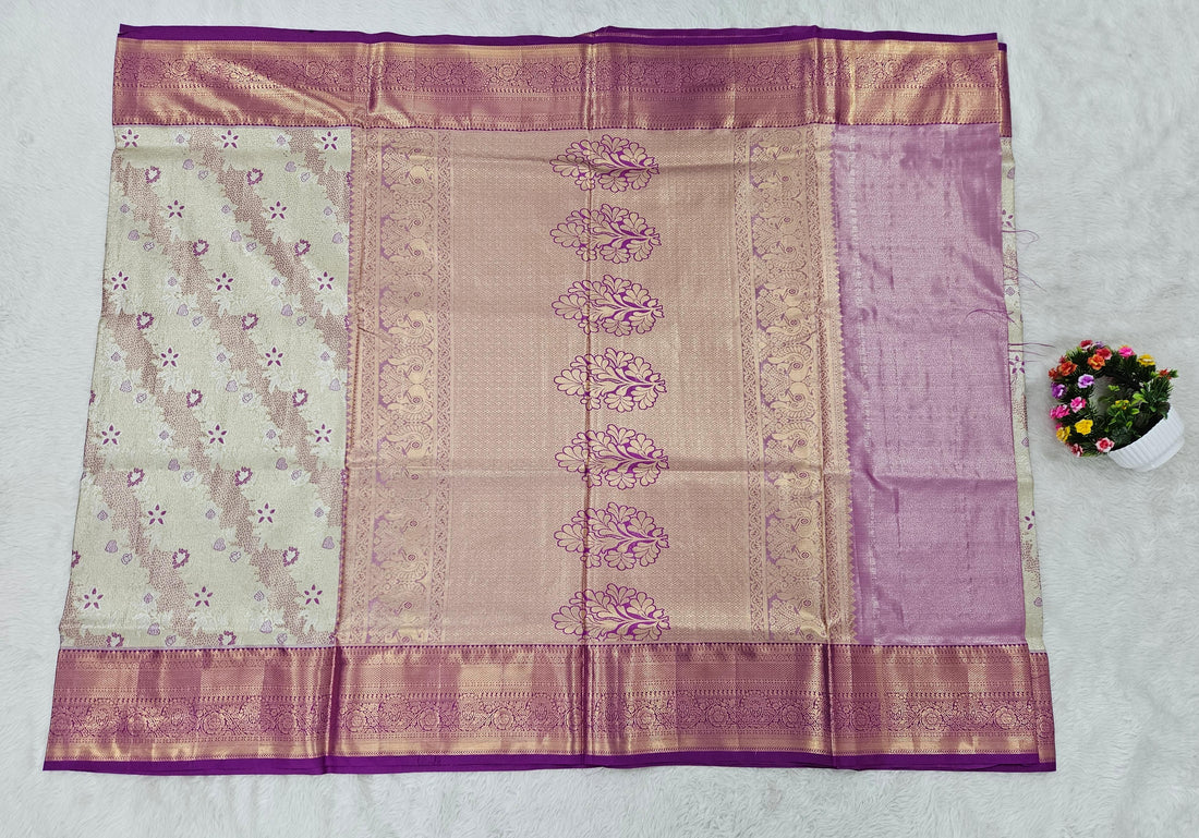 Semi kanchipattu saree