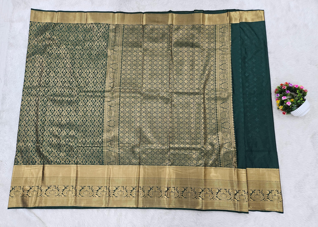 Semi kanchi pattu resham saree