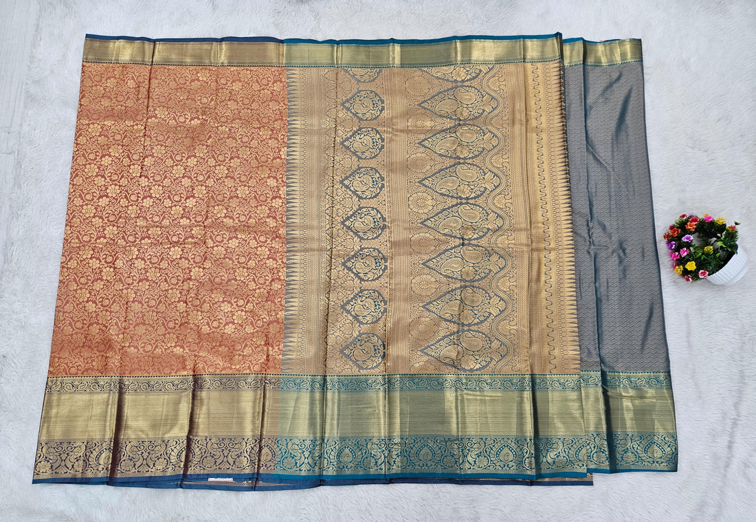 Semi kanchi pattu resham saree
