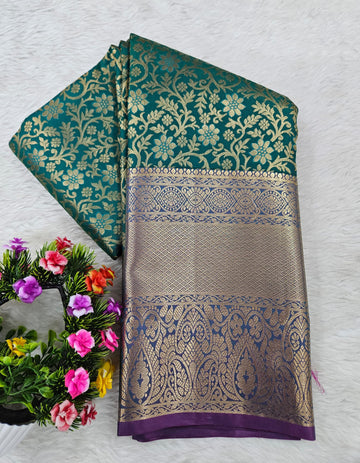 Semi kanchi pattu resham saree