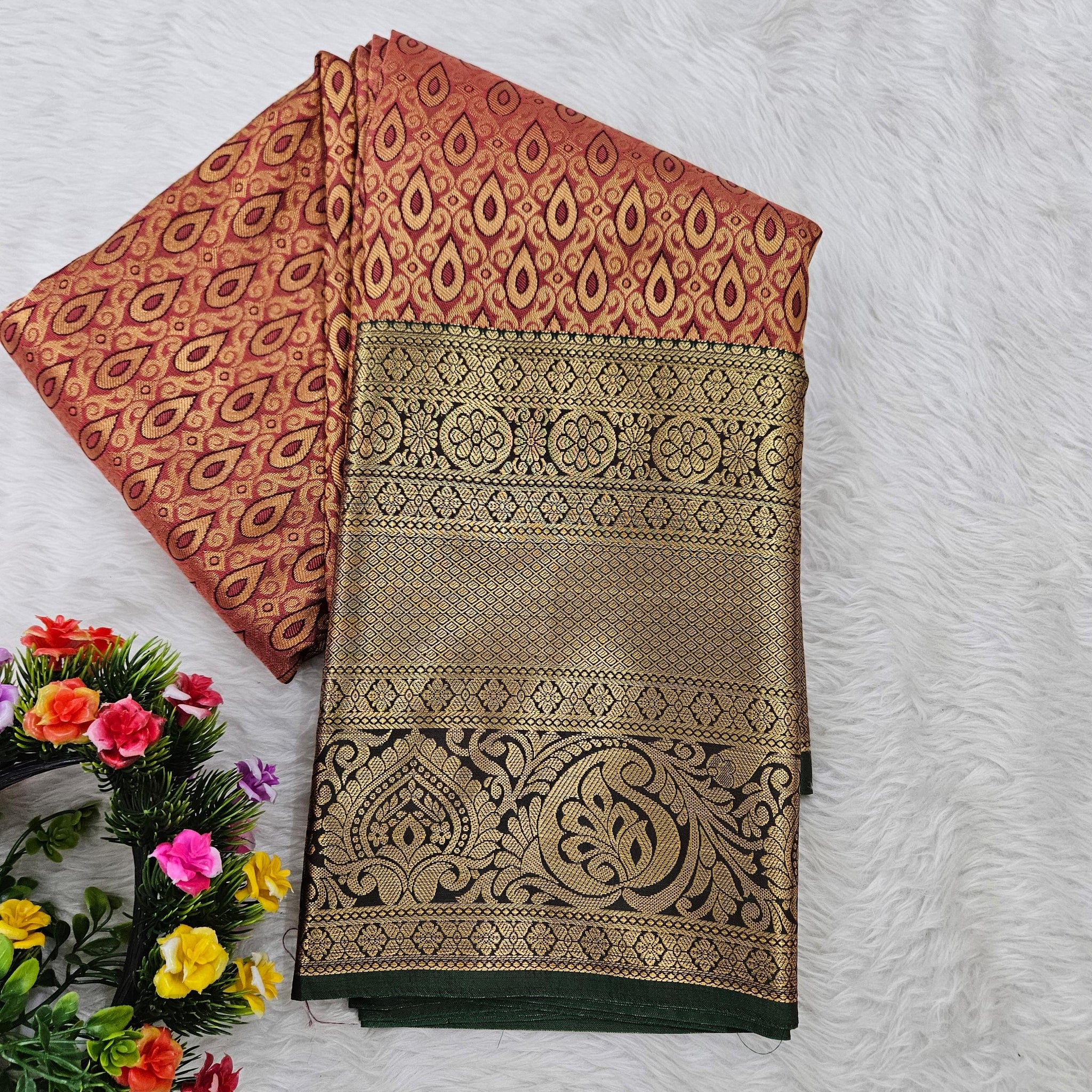 Semi kanchipattu resham saree