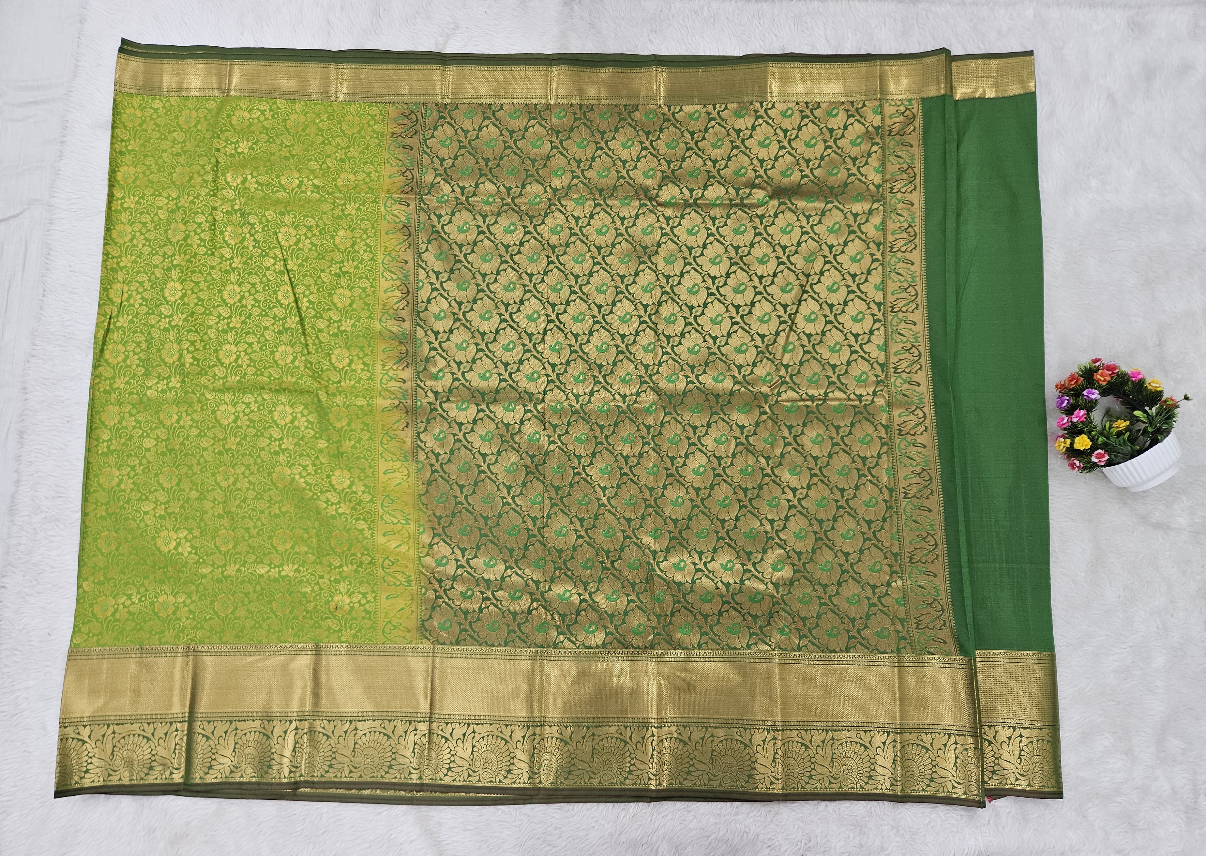 Semi kanchipattu resham saree