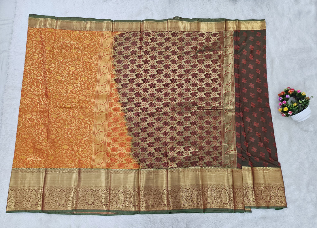 Semi kanchipattu resham saree