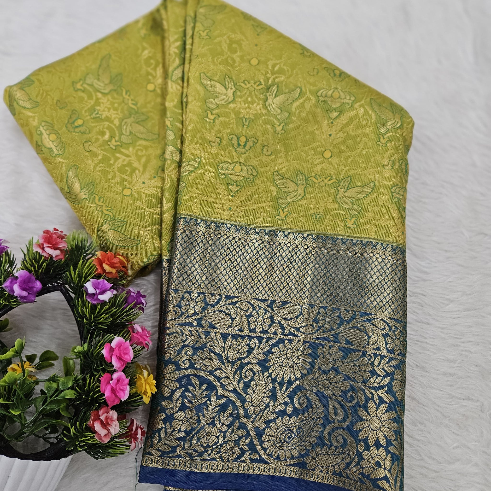 Semi kanchipattu resham saree