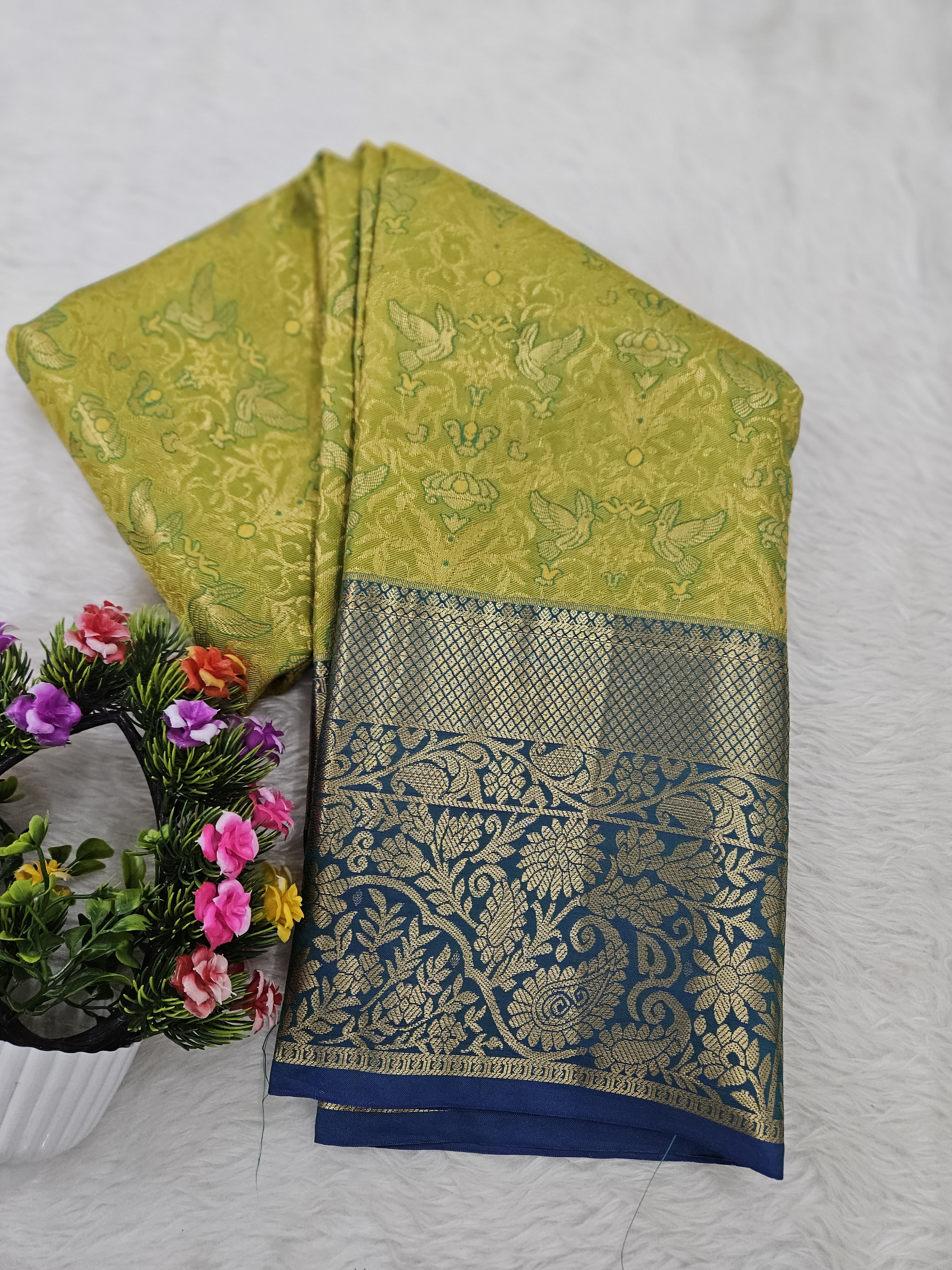 Semi kanchipattu resham saree