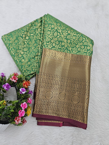 Semi kanchipattu resham saree