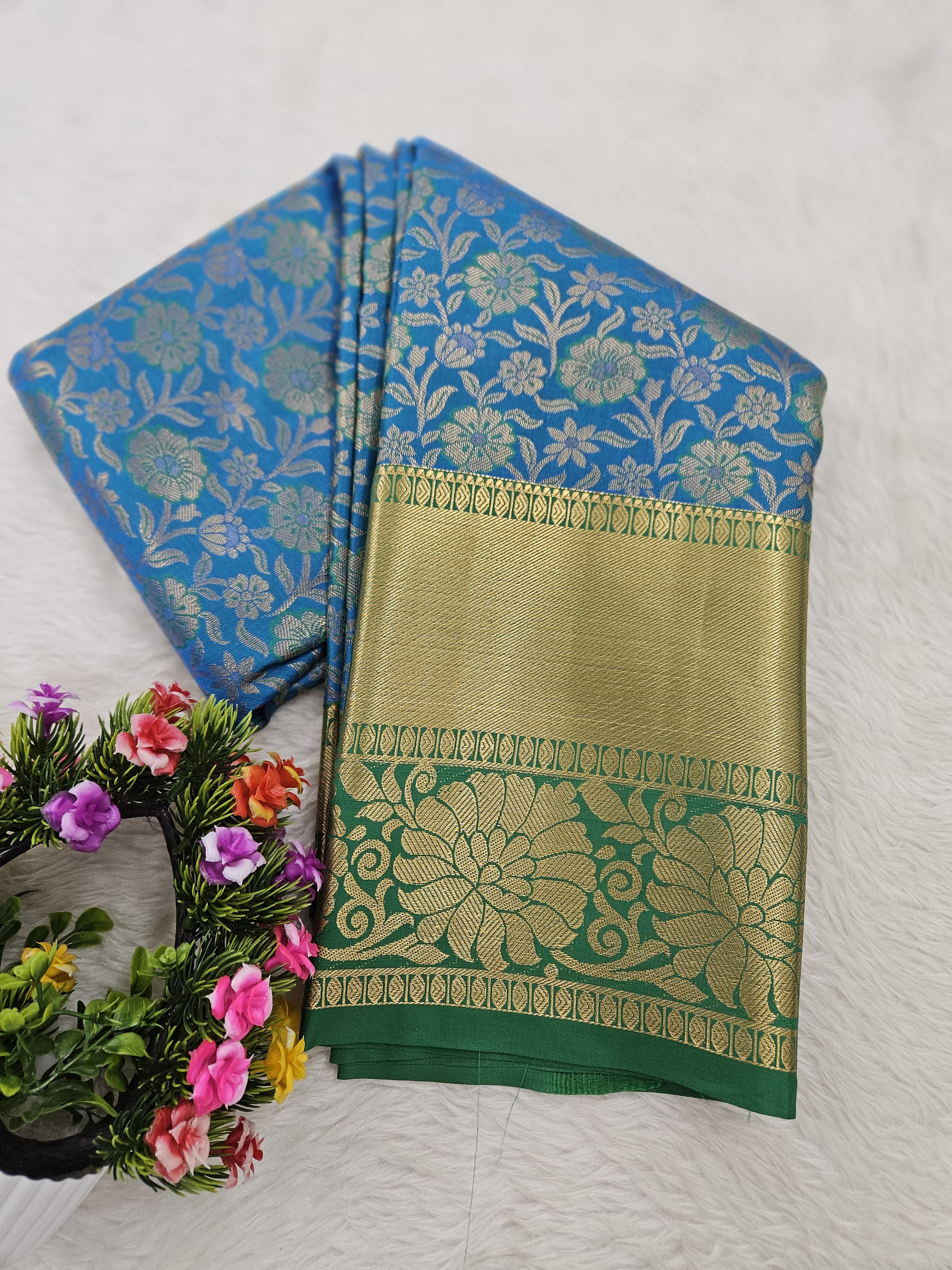 Semi kanchipattu resham saree