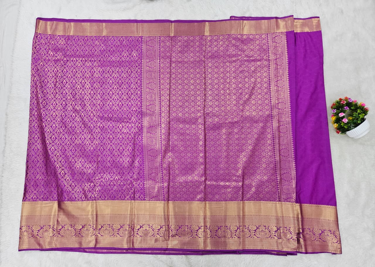 Semi kanchipattu resham saree