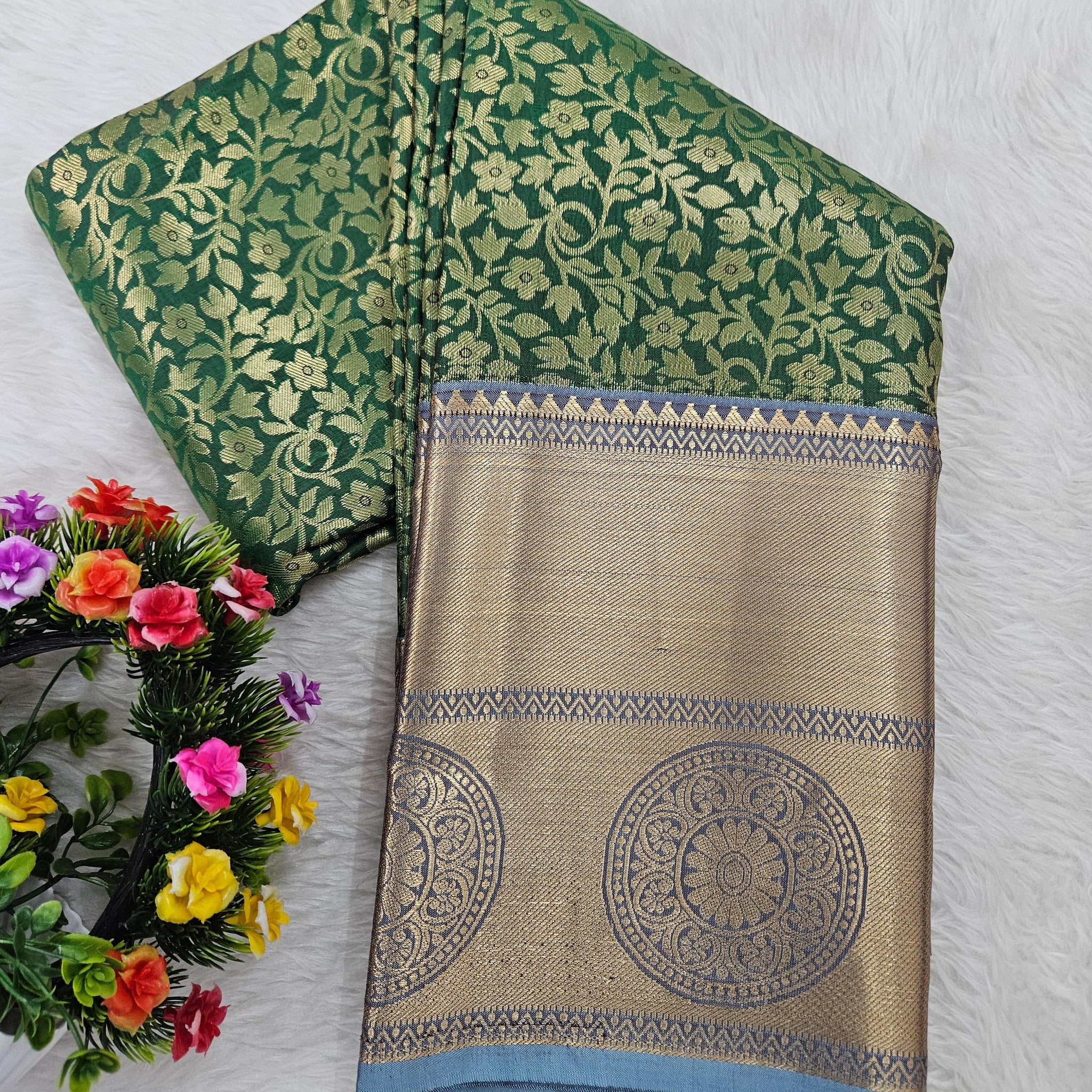 Semi kanchipattu resham saree