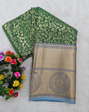 Semi kanchipattu resham saree