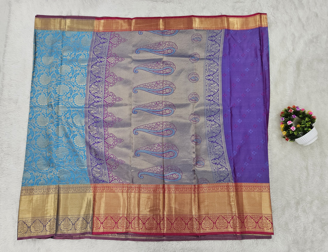 Semi kanchipattu resham saree