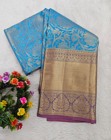 Semi kanchipattu resham saree