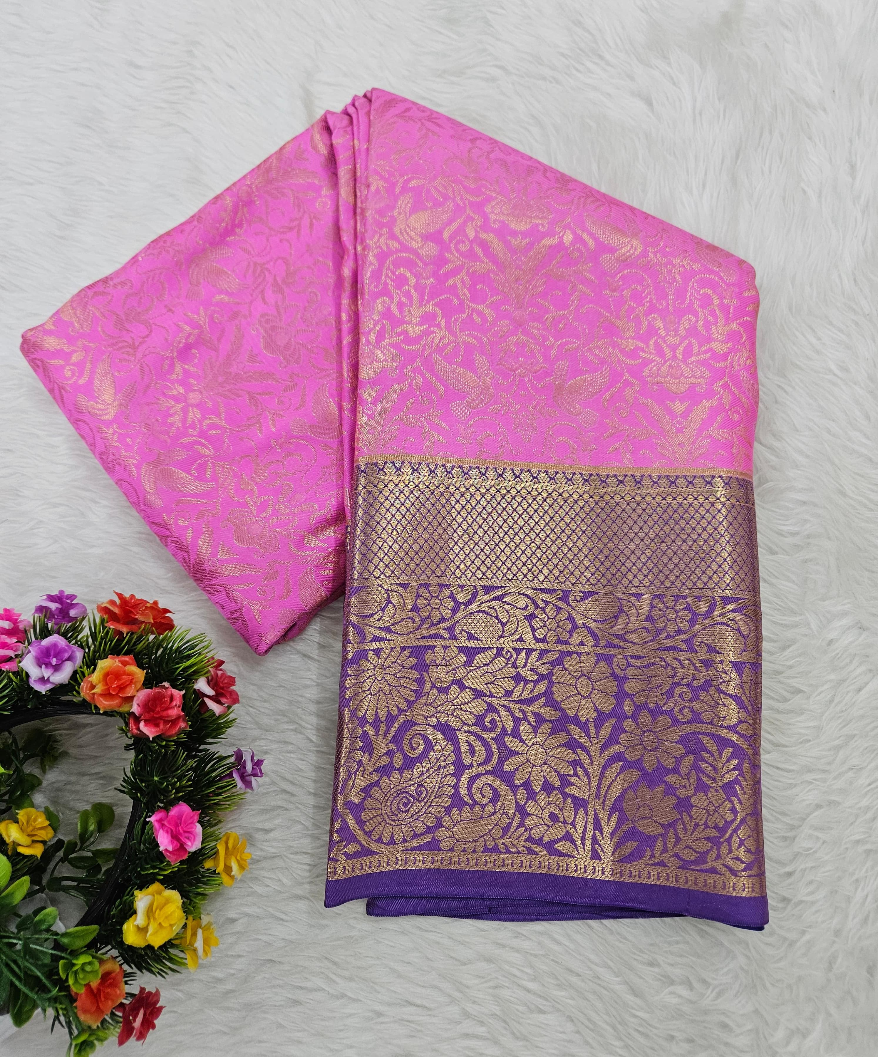 Semi kanchipattu resham saree