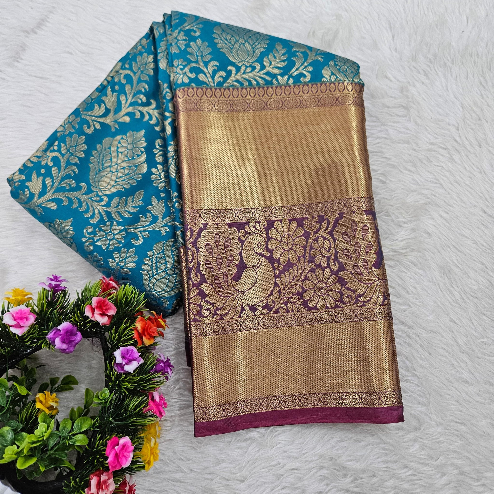 Semi kanchipattu resham saree