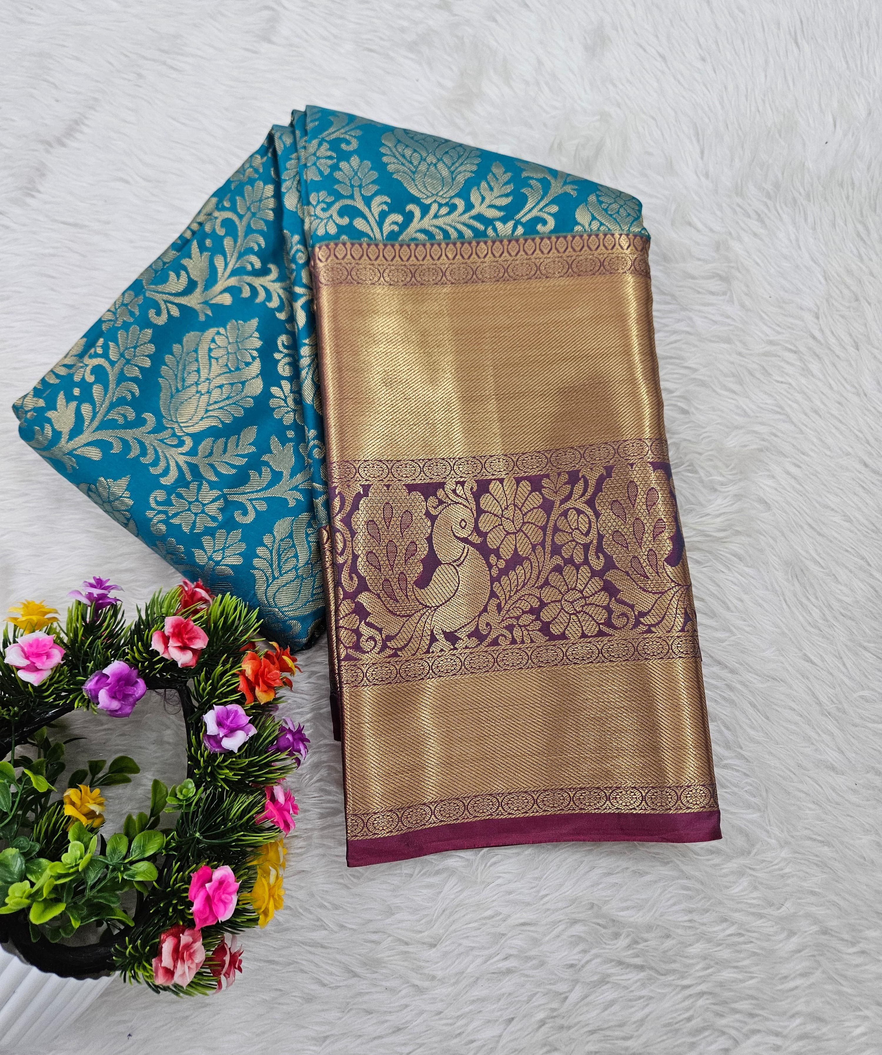 Semi kanchipattu resham saree