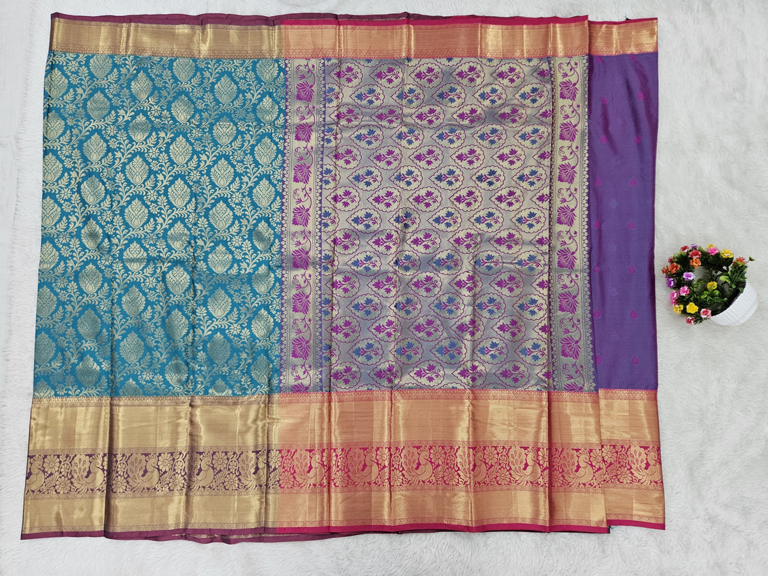 Semi kanchipattu resham saree