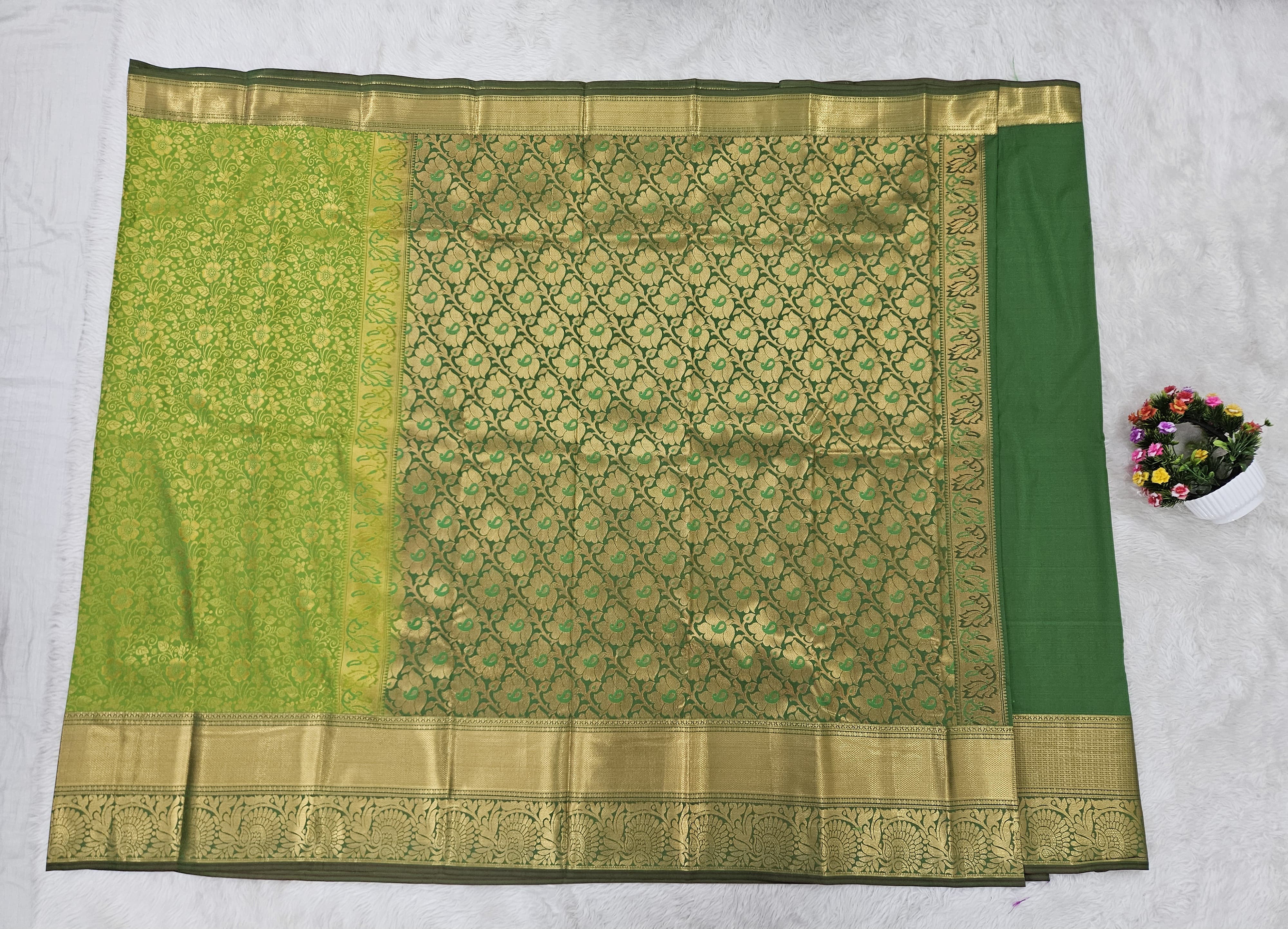 Semi kanchipattu resham saree