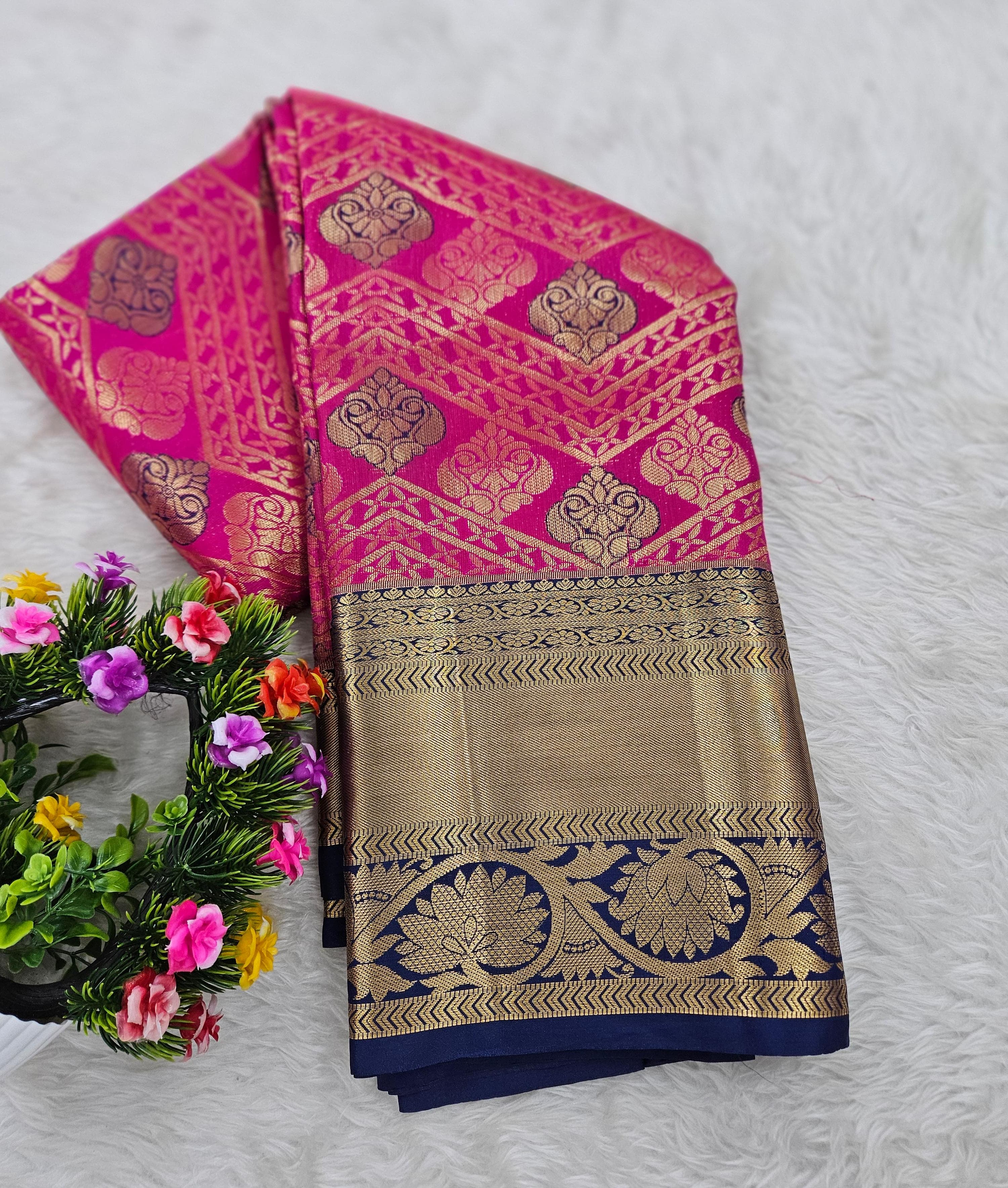 Semi kanchipattu resham saree