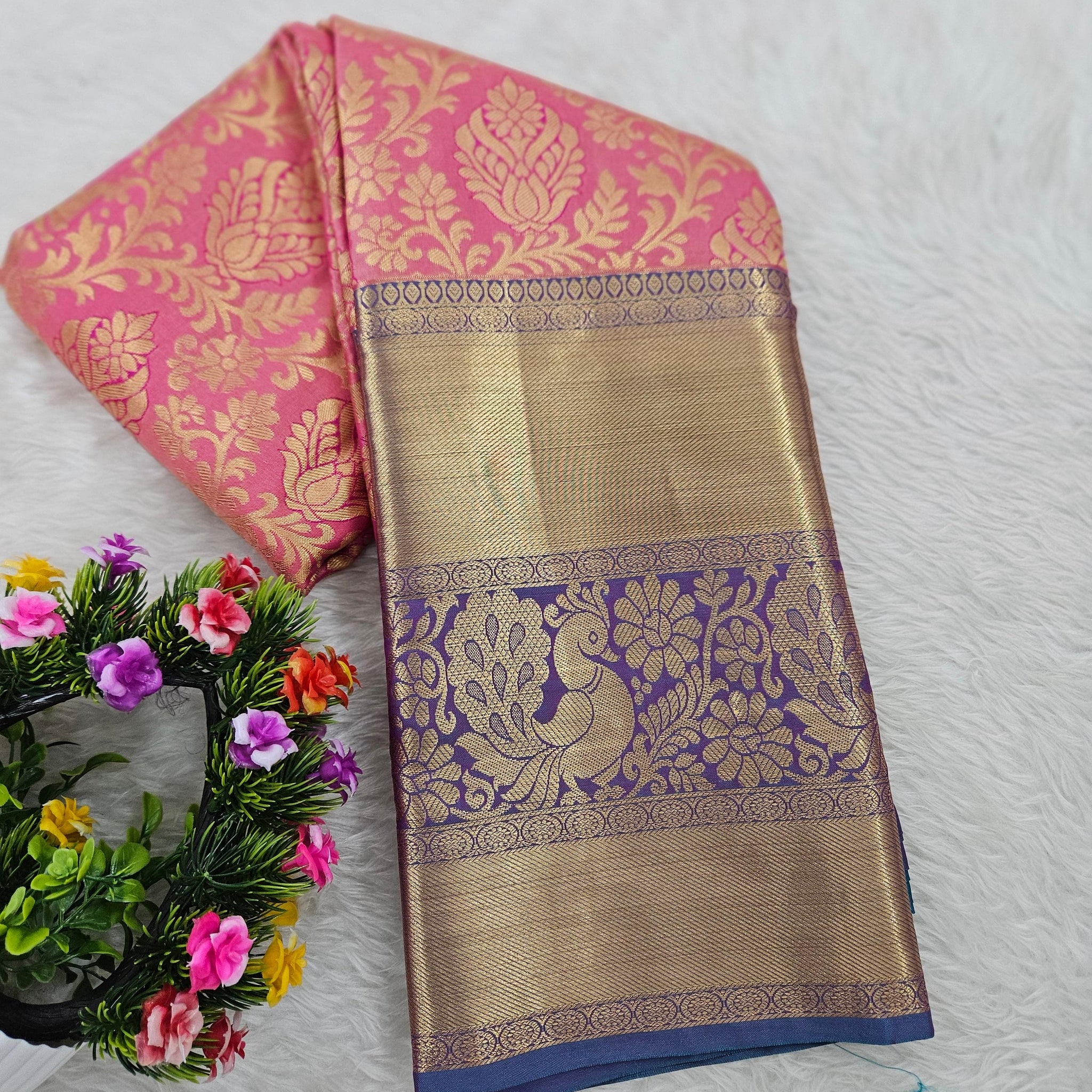 Semi kanchipattu resham saree