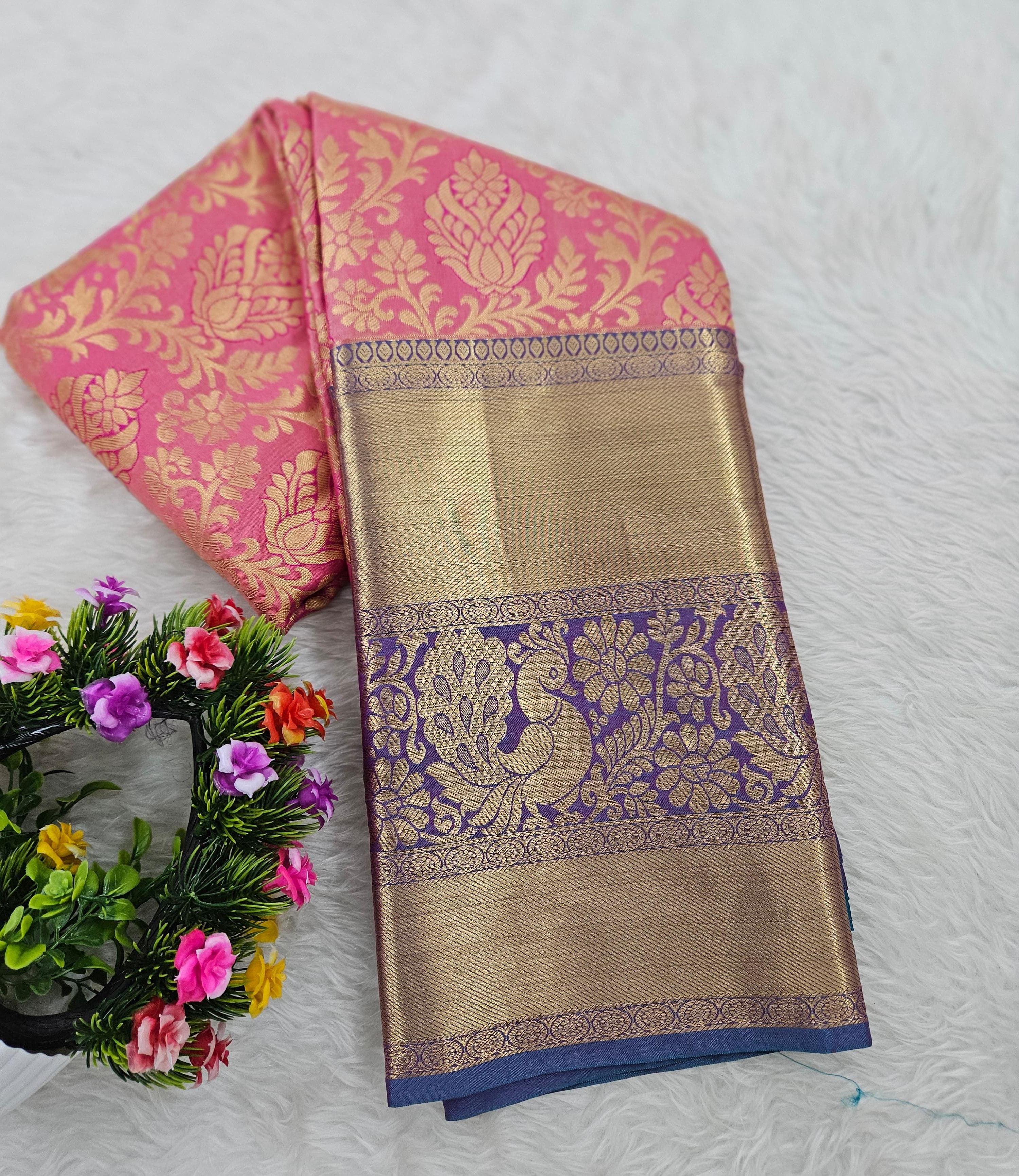 Semi kanchipattu resham saree