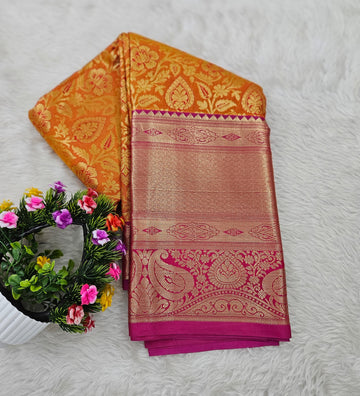 Semi kanchipattu resham saree