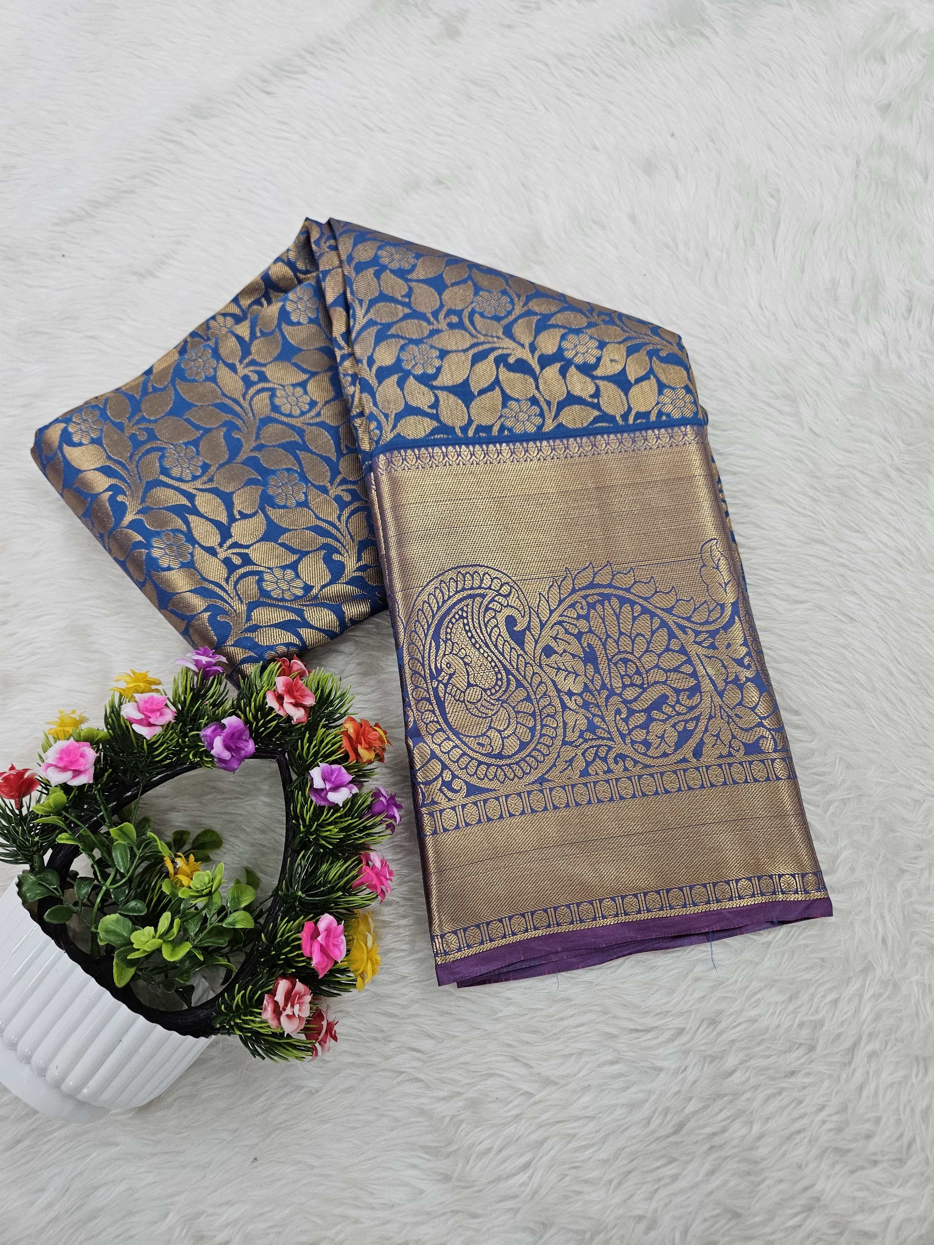 Semi kanchipattu resham saree