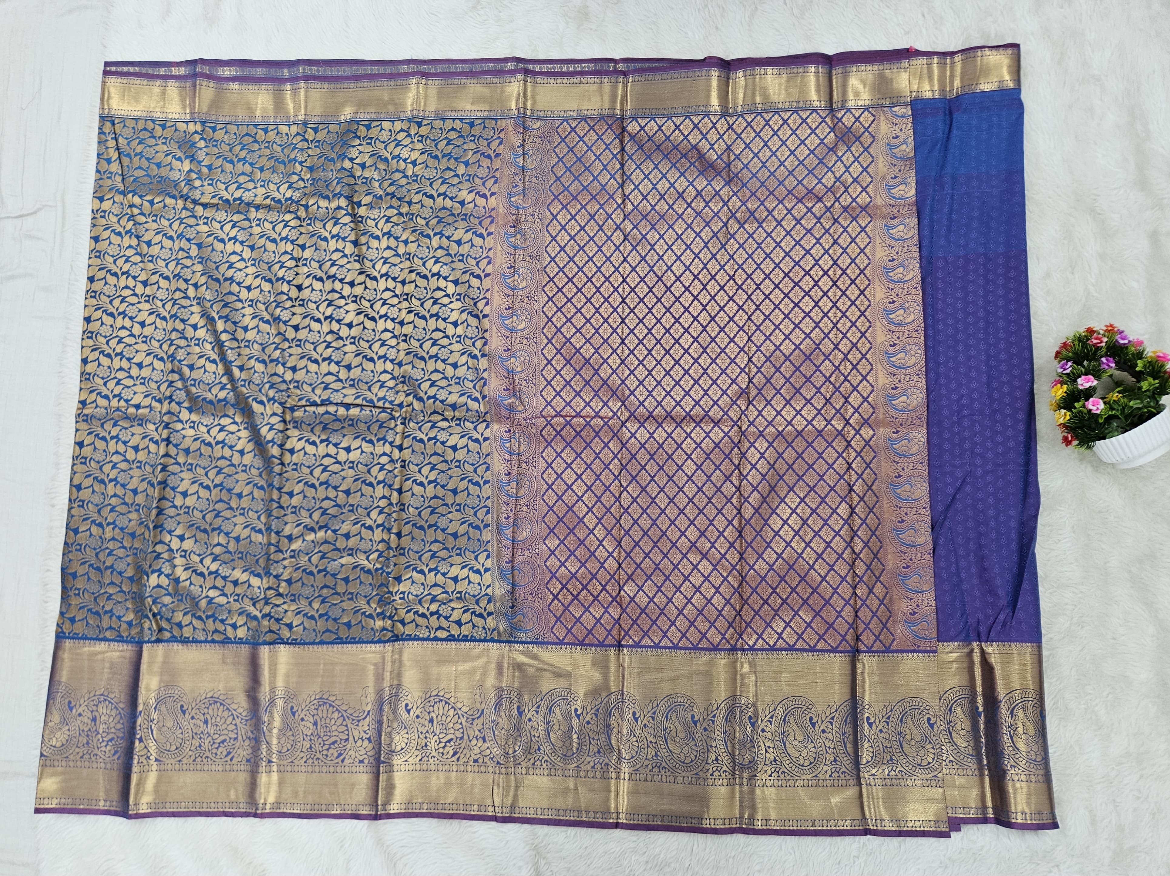 Semi kanchipattu resham saree