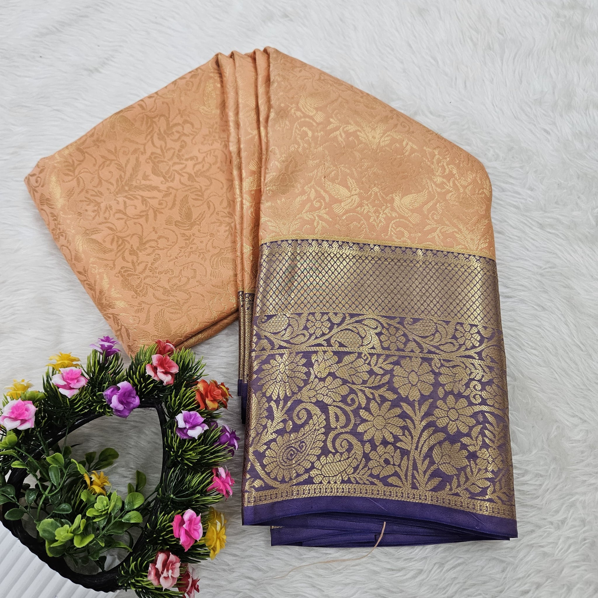 Semi kanchipattu resham saree