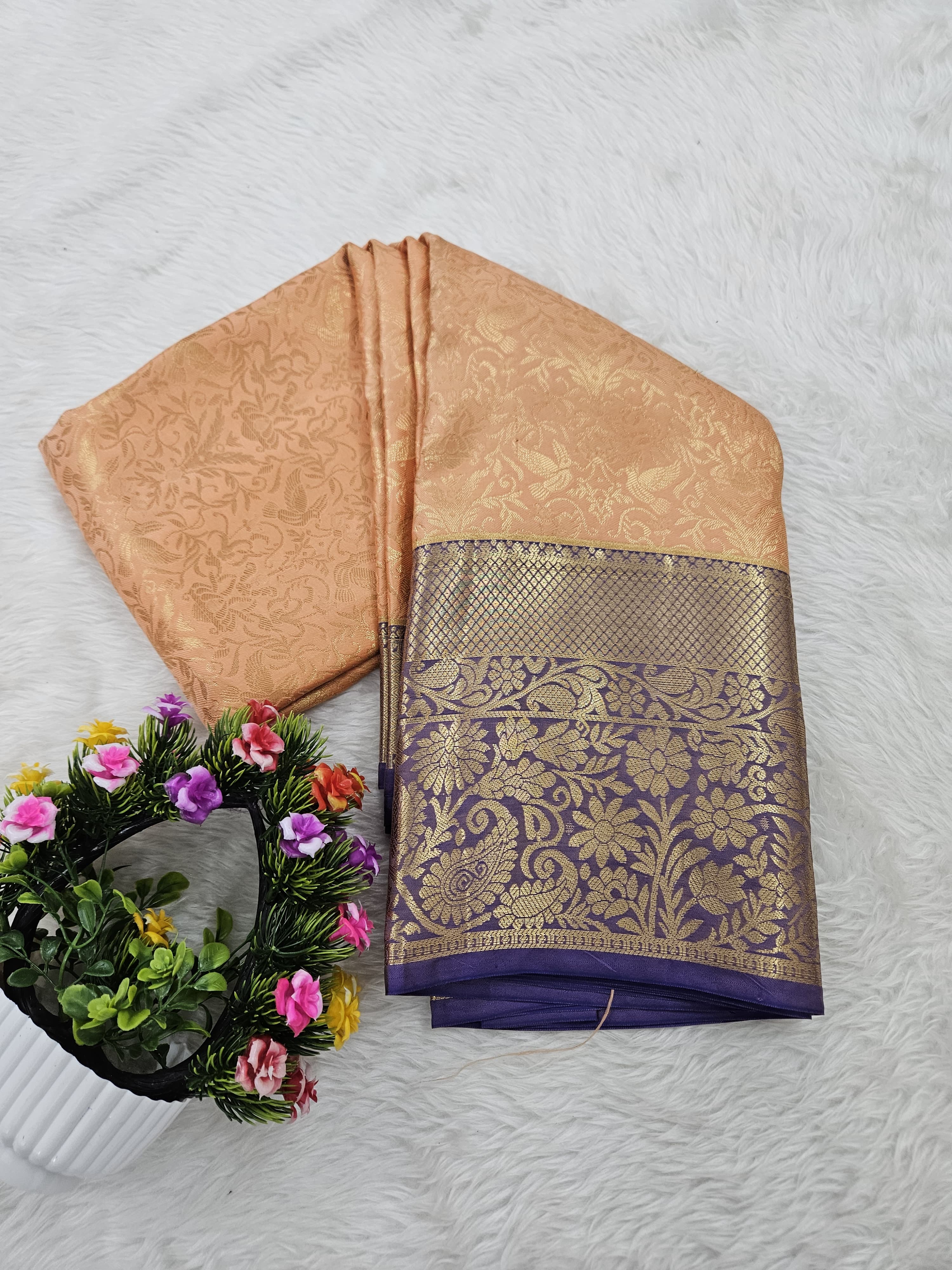 Semi kanchipattu resham saree