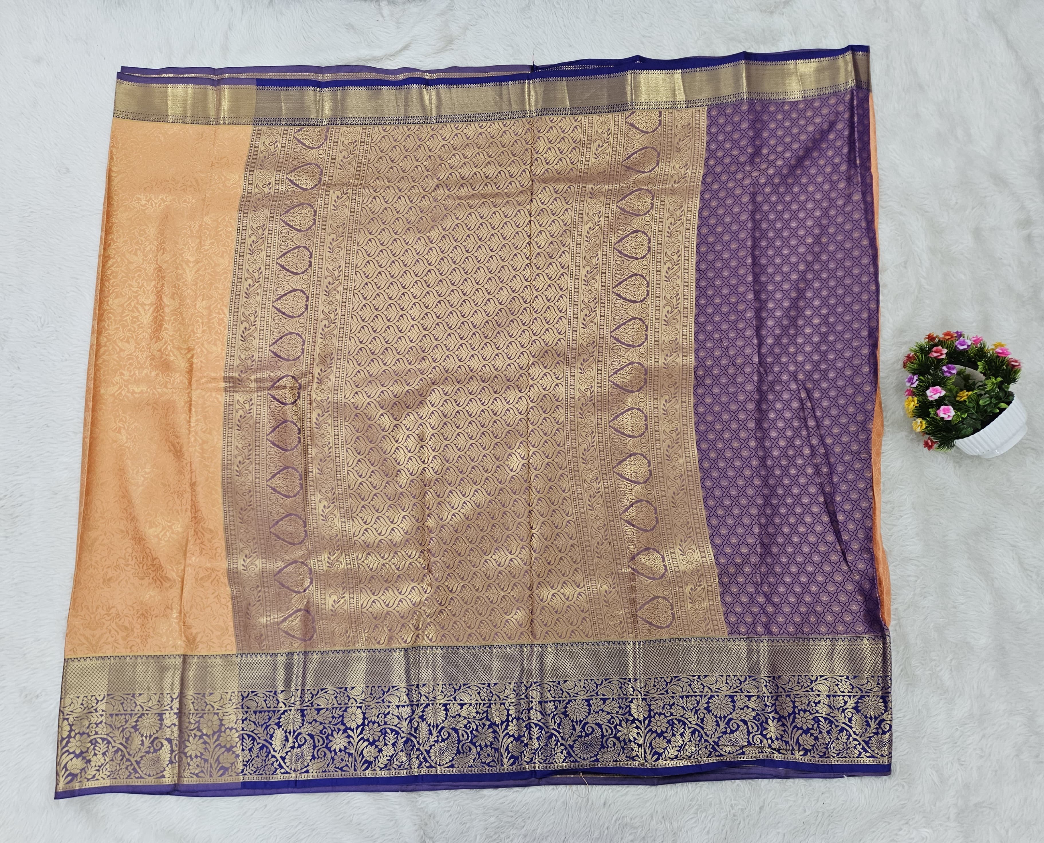 Semi kanchipattu resham saree