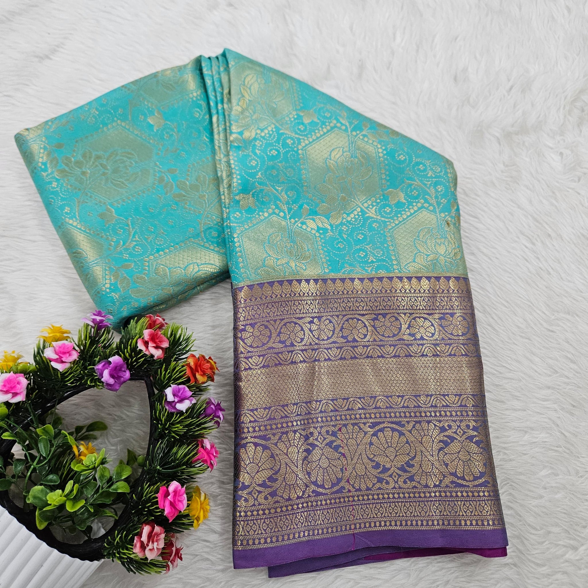 Semi kanchipattu resham saree