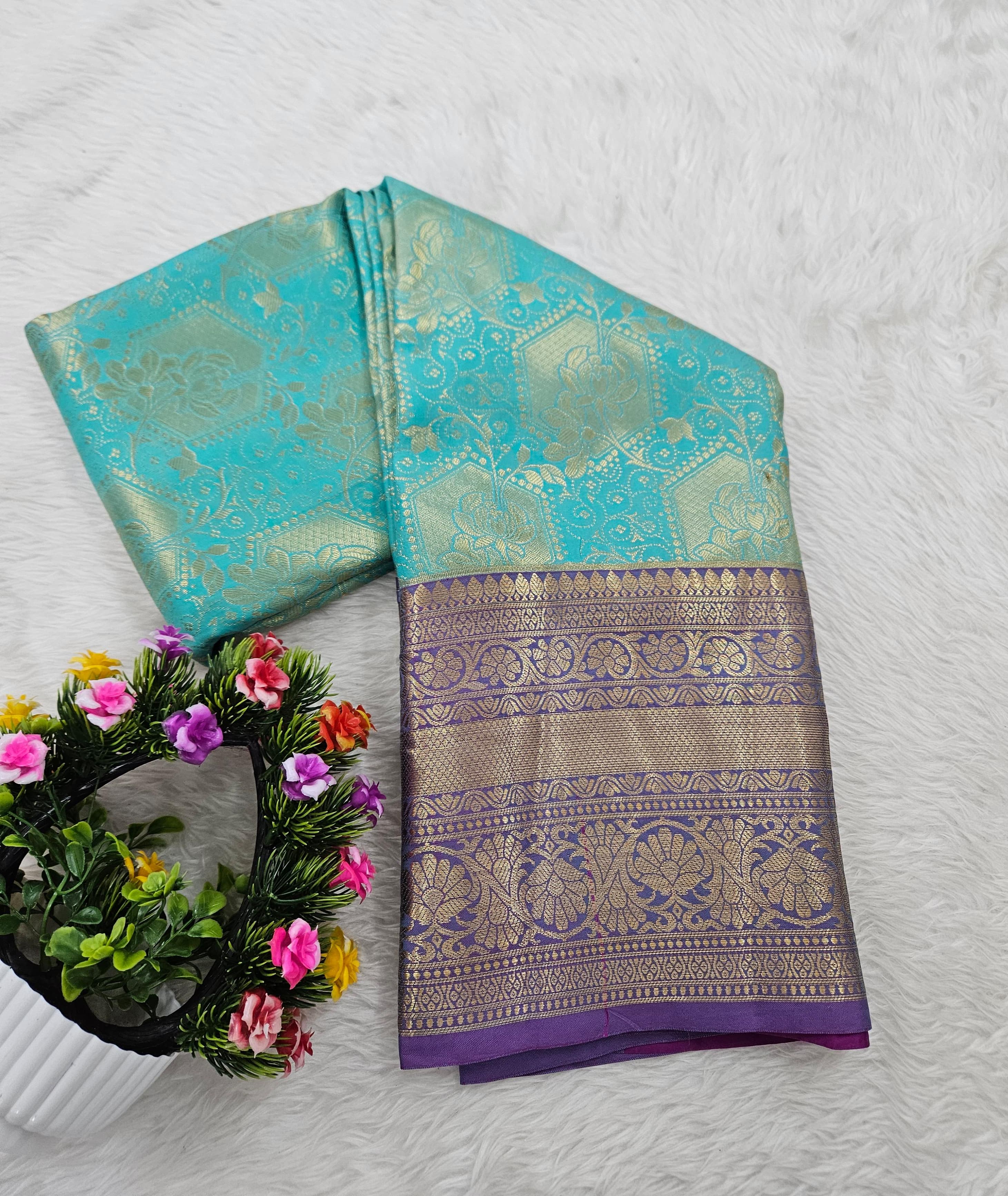 Semi kanchipattu resham saree