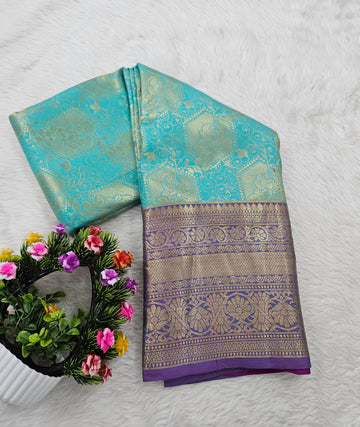 Semi kanchipattu resham saree