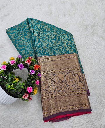 Semi kanchipattu resham saree