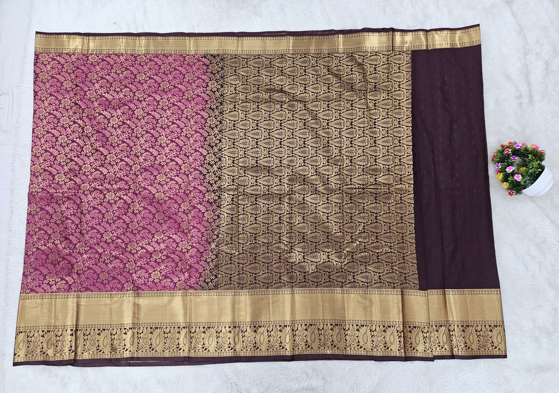 Semi kanchipattu resham saree