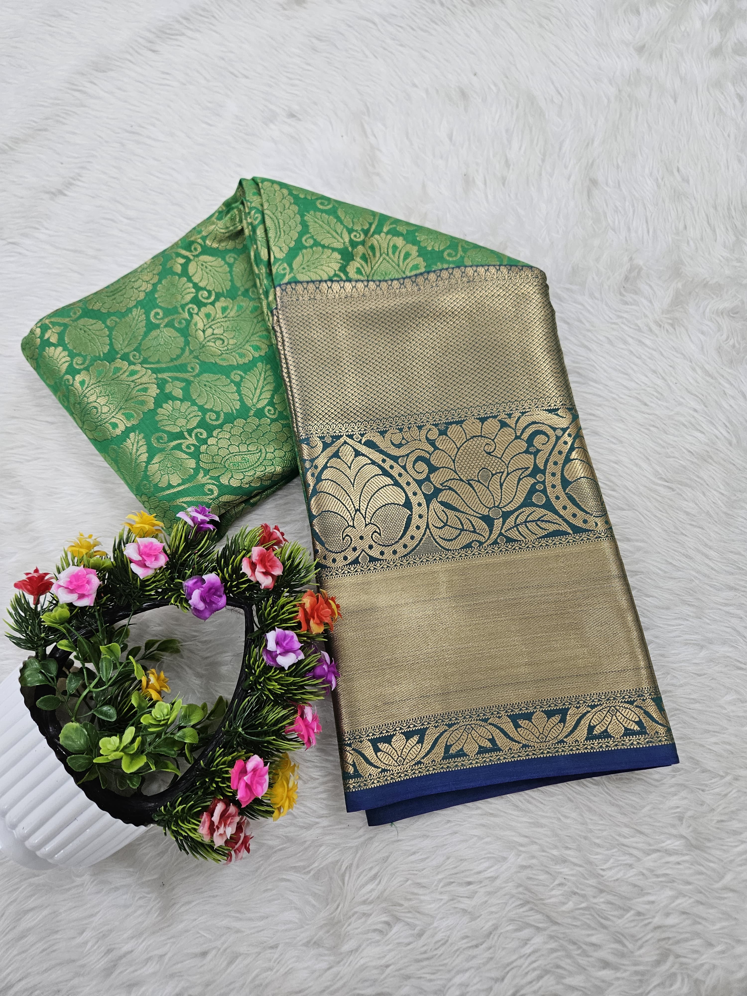 Semi kanchipattu resham saree