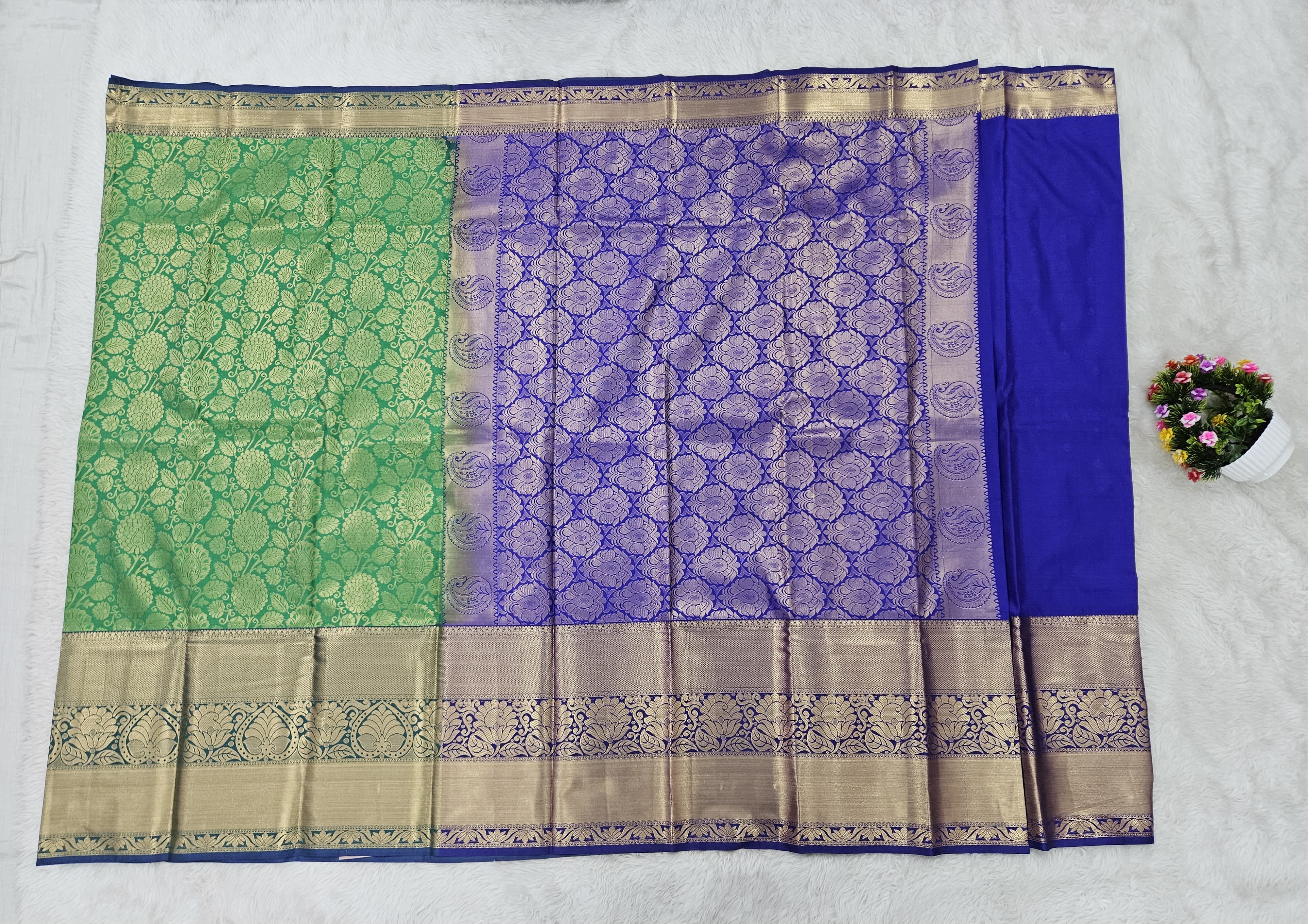 Semi kanchipattu resham saree