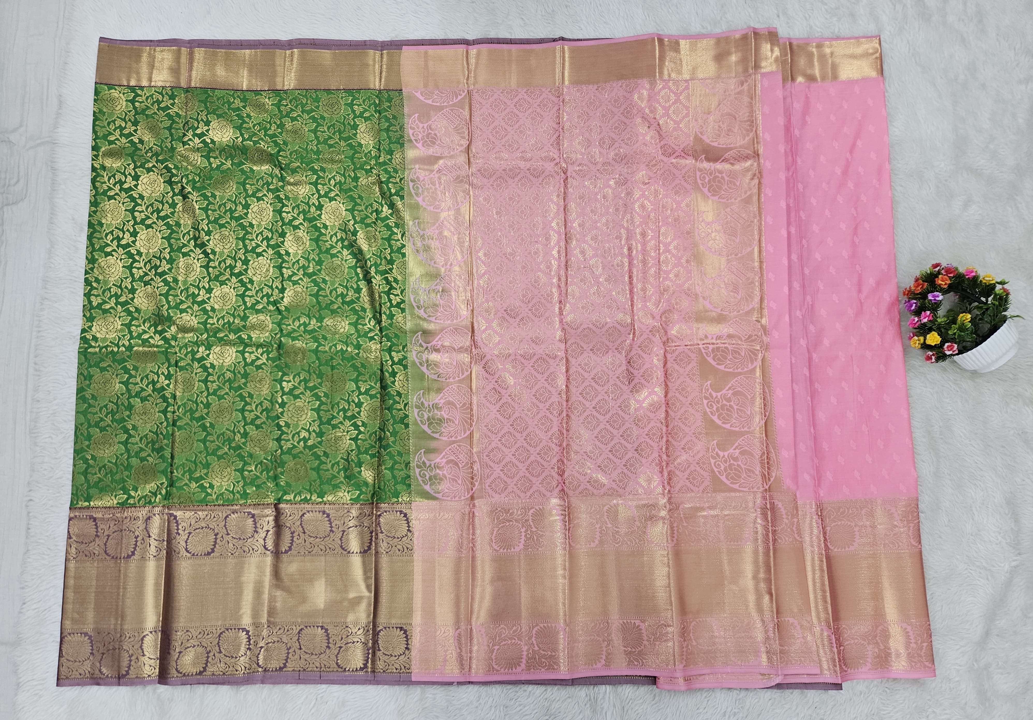 Semi kanchipattu resham saree