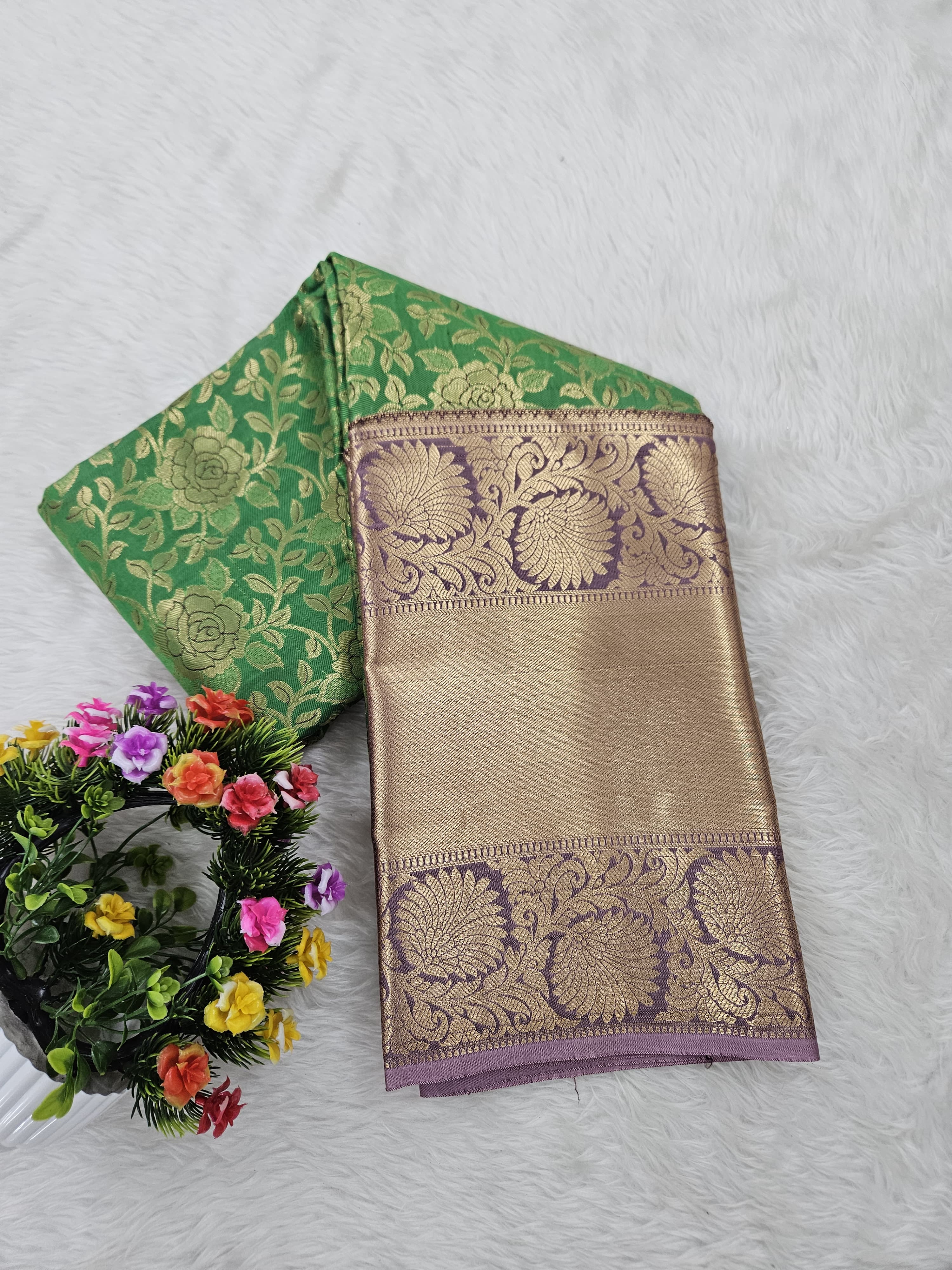 Semi kanchipattu resham saree