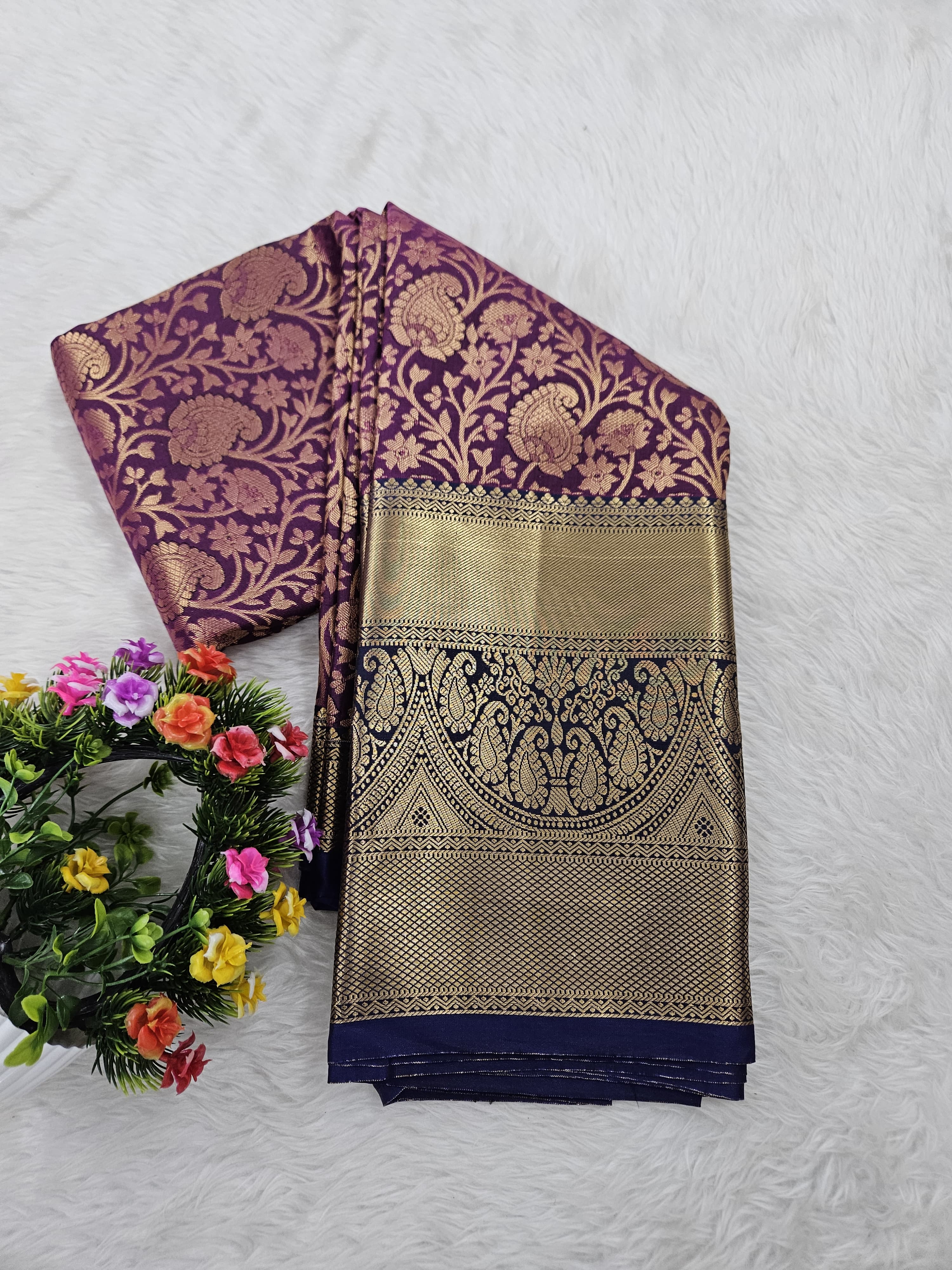 Semi kanchipattu resham saree