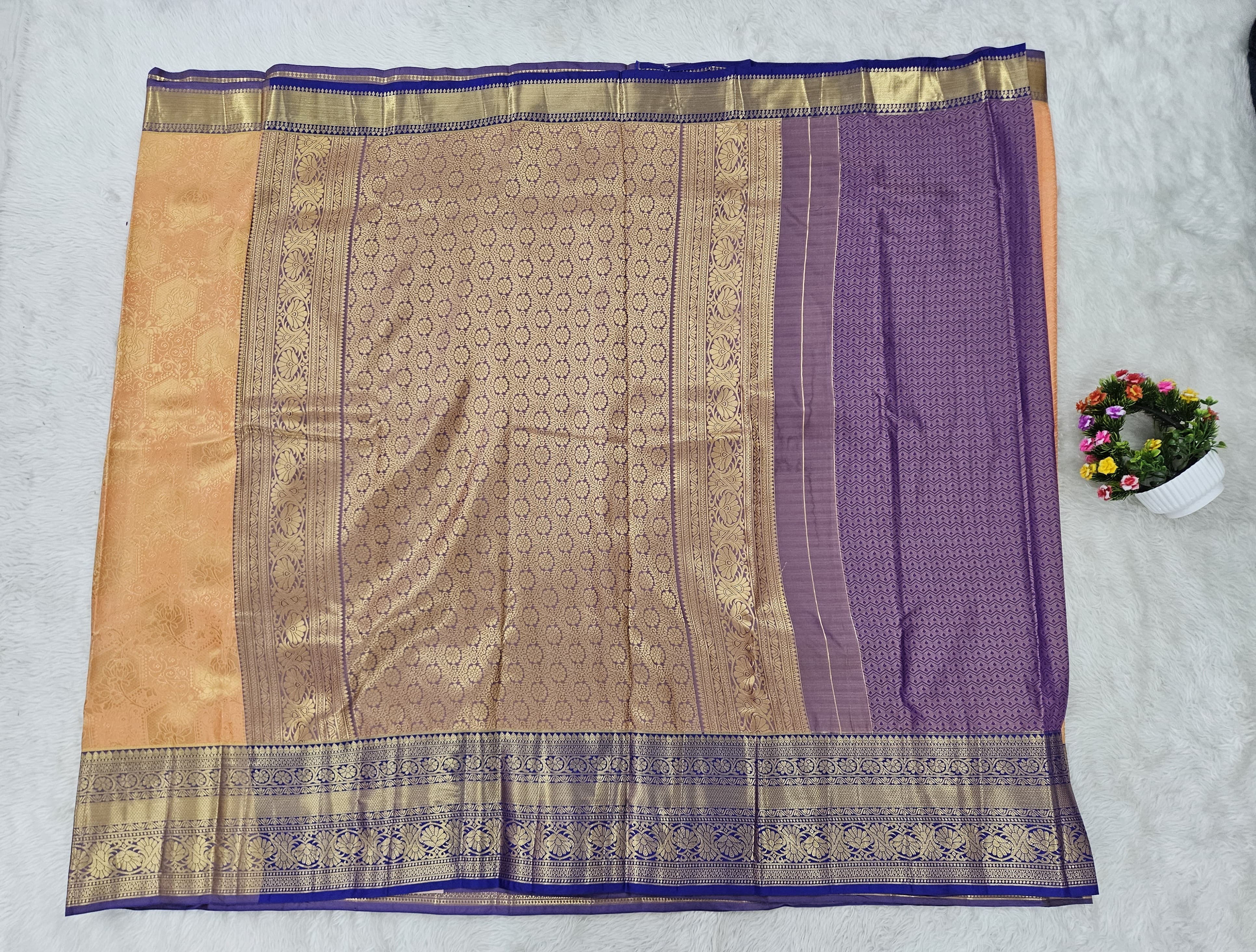 Semi kanchipattu resham saree