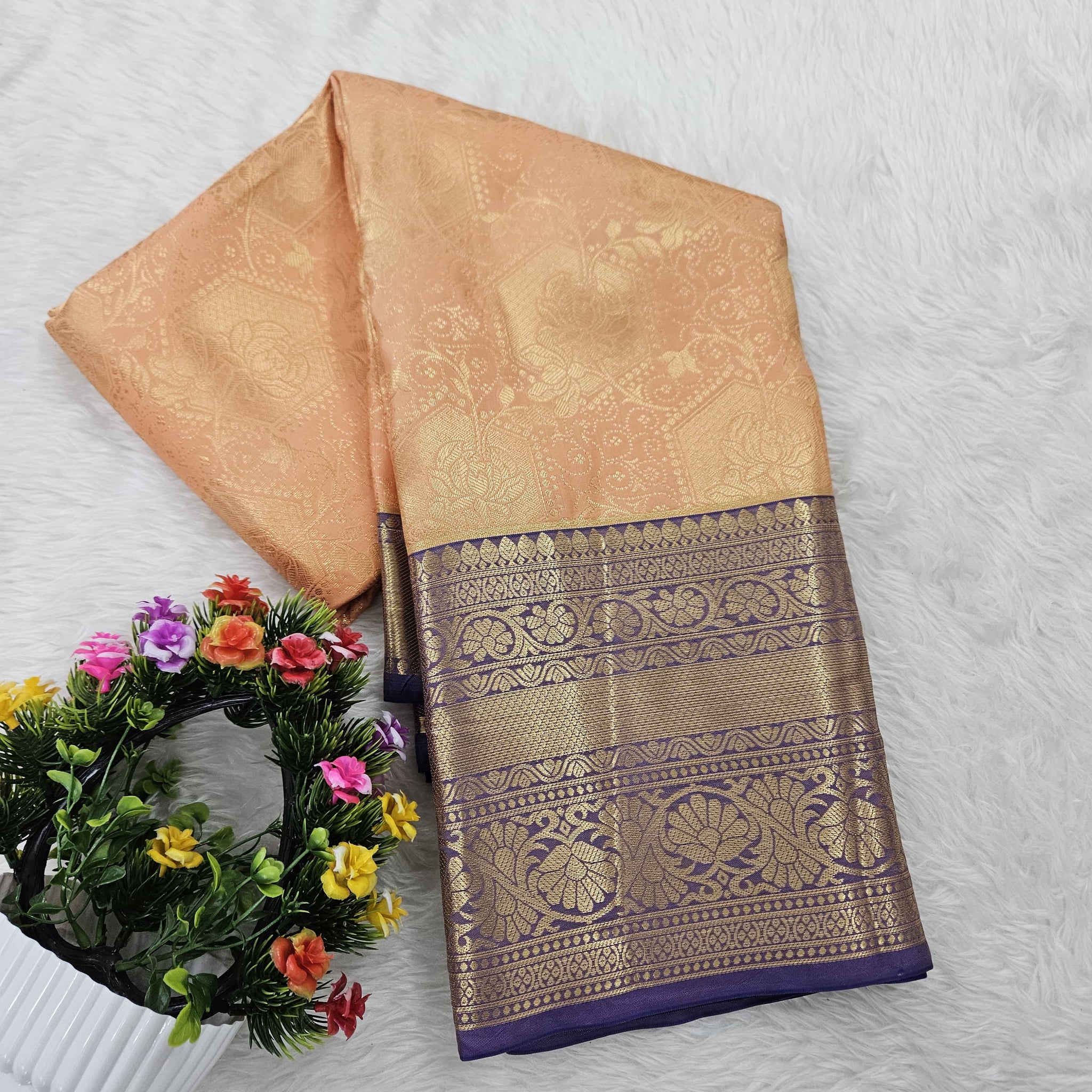Semi kanchipattu resham saree