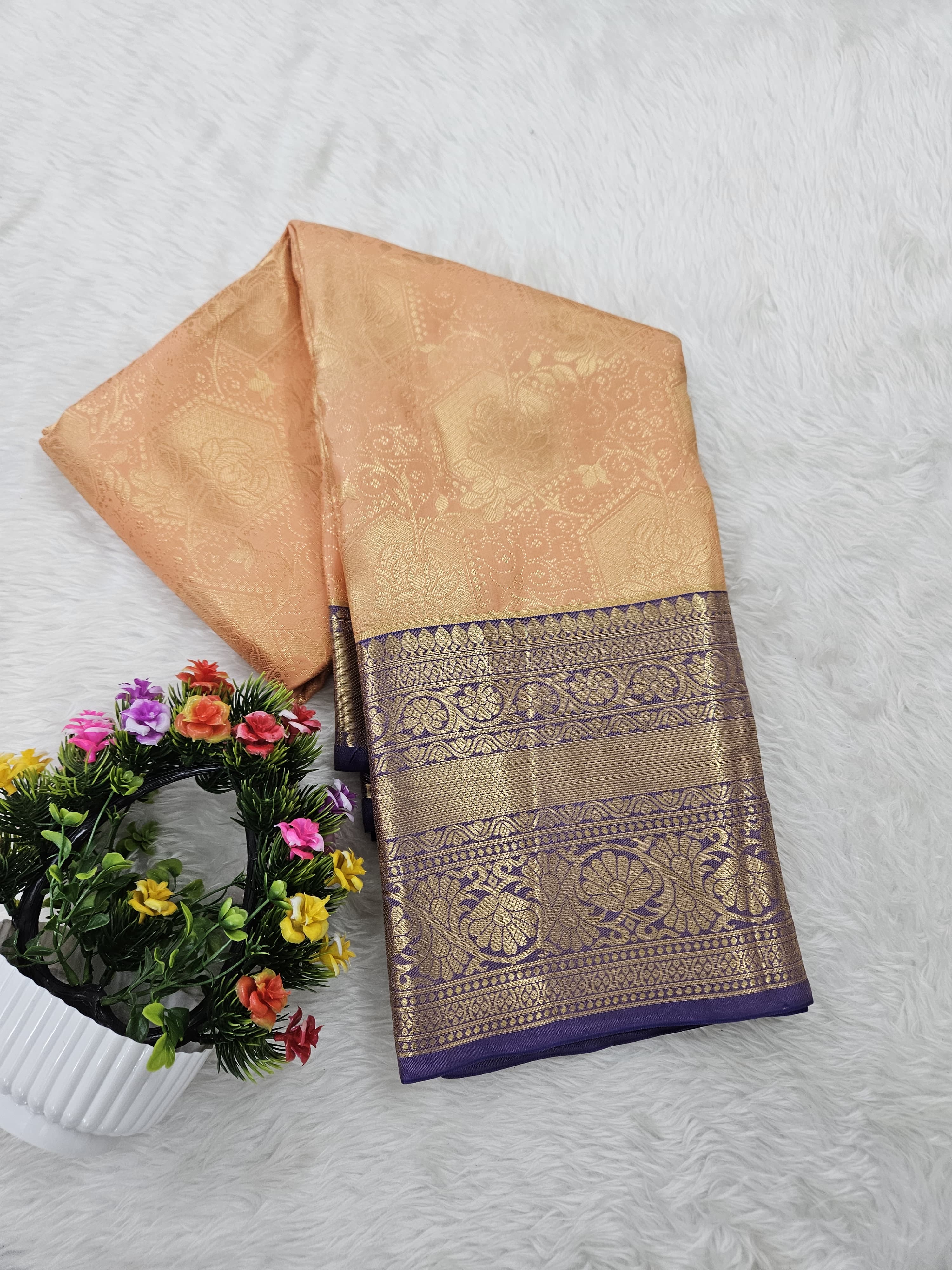 Semi kanchipattu resham saree