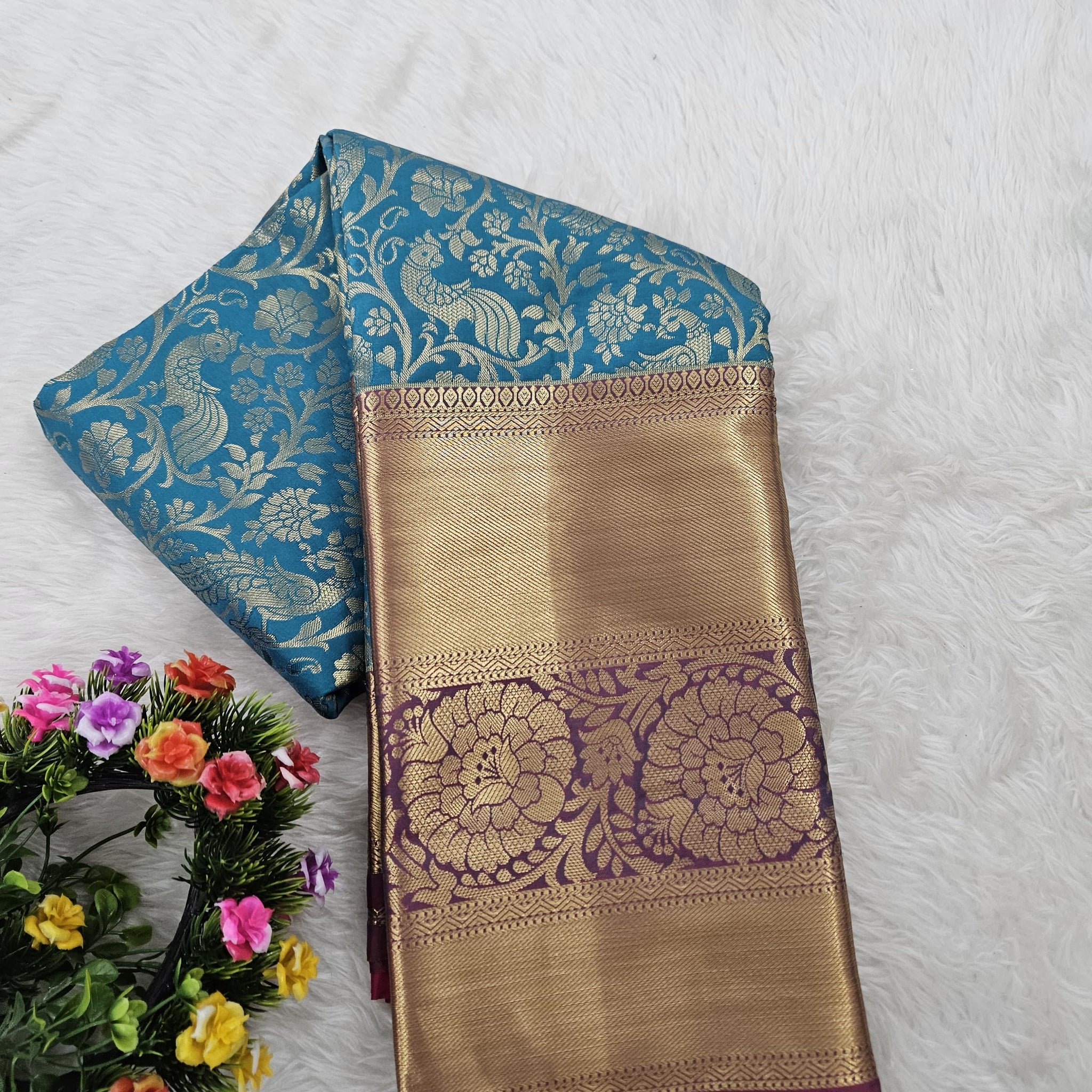 Semi kanchipattu resham saree